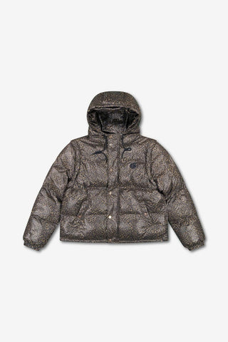 2-in-1 Steppjacke & Weste “Inge“ - Leo-Print