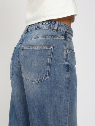 Barrel Jeans "94Sarina" - Authentic Blue