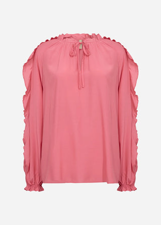 Bluse mit Rüsche "Barbel6"