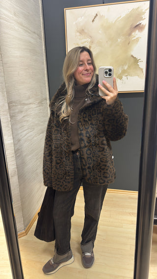 Wendejacke Teddy Leo - Braun
