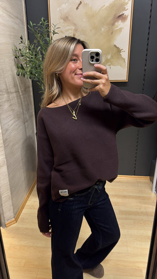 Rippstrick Pullover "Leya"