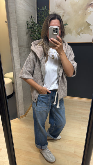 Cardigan "Timmy" - Taupe