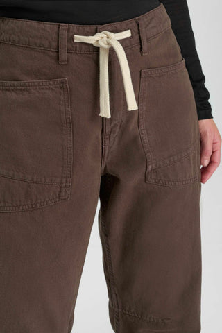Ballon Jeans "Madie" Front Pockets - Choco