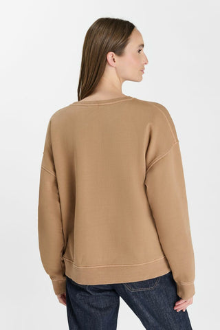 Sweater Amour "Lacet" - Camel