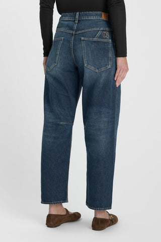 Ballon Jeans "Madie" Front Pockets - Dark Blue