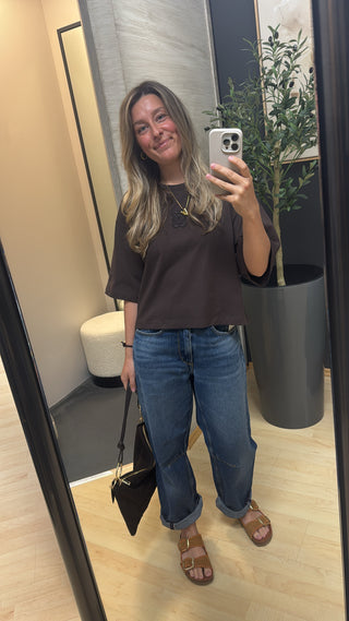Ballon Jeans "Madie Kahiki" - Blue Monogramm