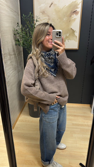 Cashmere Stehkragenpullover "Alana"