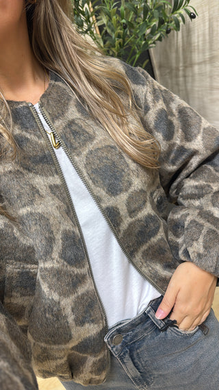 Woll Bomberjacke „Manoa“