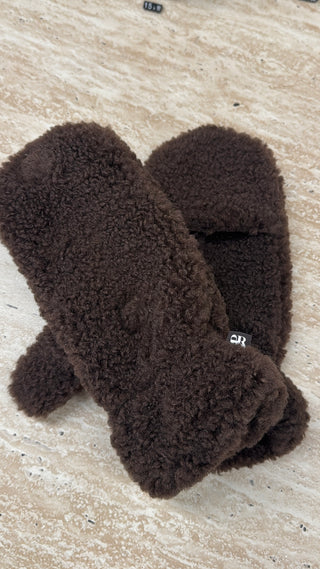 Teddy Handschuhe “Aleida“ - Braun