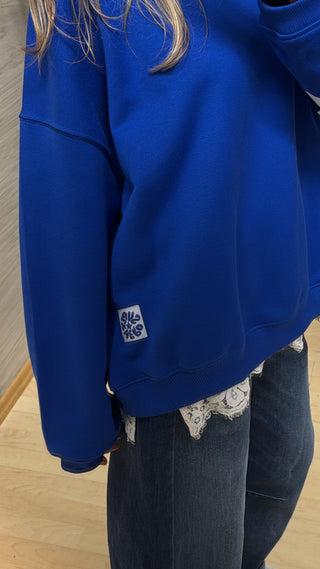 Oversized Sweatshirt "Superhero"