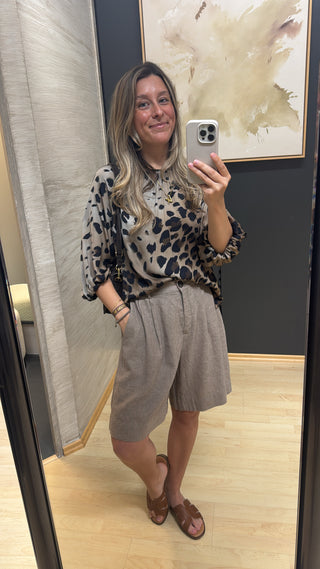 Leo Bluse 3/4-Arm