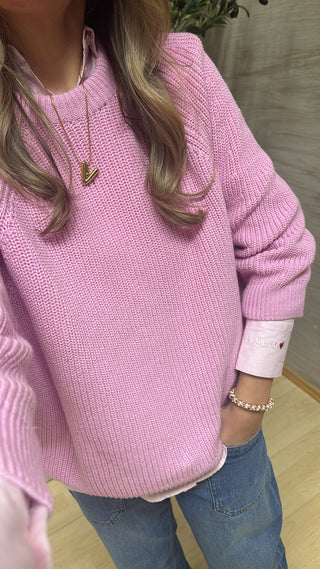 Strickpullover Soul Studio Backprint - Sugar