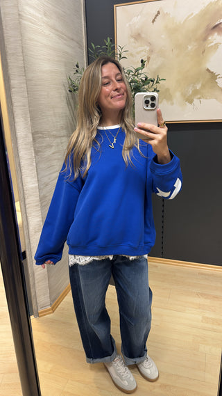 Oversized Sweatshirt "Superhero"