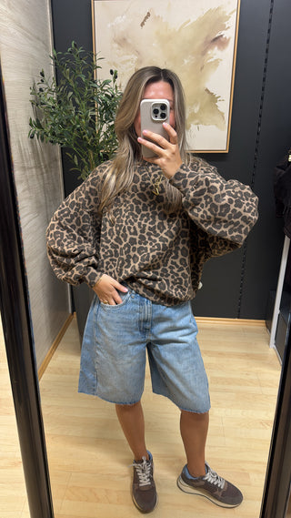 Leo-Sweater "Terea" - Braun