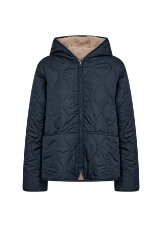Wendejacke “Gela“ - Teddy / Navy