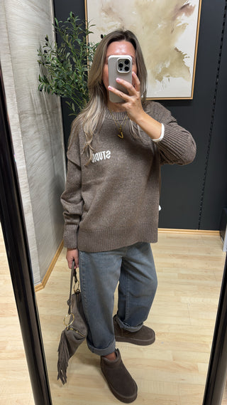 Pullover "Roda" - Taupe