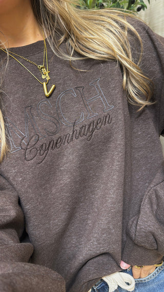 Sweater “Brawley Briena“ - Braun meliert