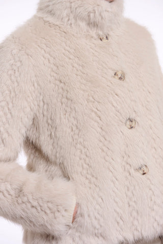 Felljacke "Vie" - Birch