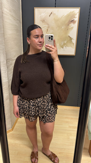 Baby Alpaca Pullover "HenrikeAS" - Brown