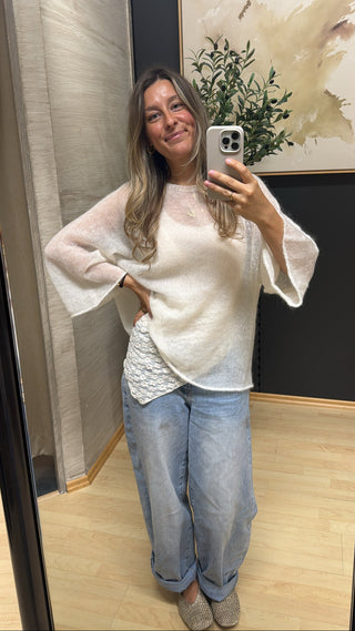 asmo-kid-mohair-superkid-strickpullover-kurzarm-offwhite-outfit