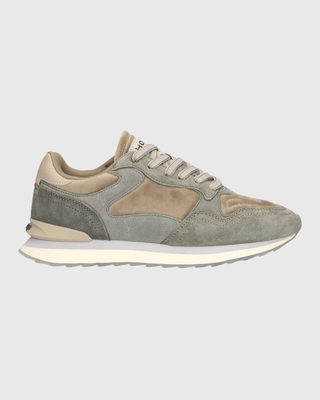 Sneaker "Mexiko" - Khaki/Taupe Mix