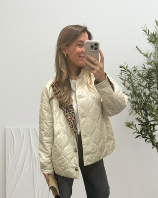 Leo Wendejacke "Parker" - Creme