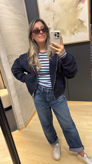 damen-sweatjacke-navy-burgunder-zip-hoodie-asmo