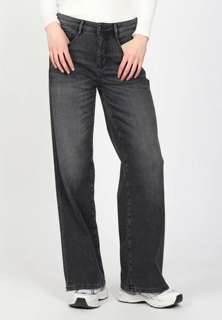 Jeans "94Amelie Wide" - Truegrey