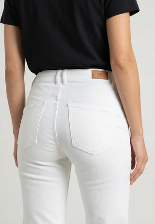 Wide Leg Jeans Pulp High - White