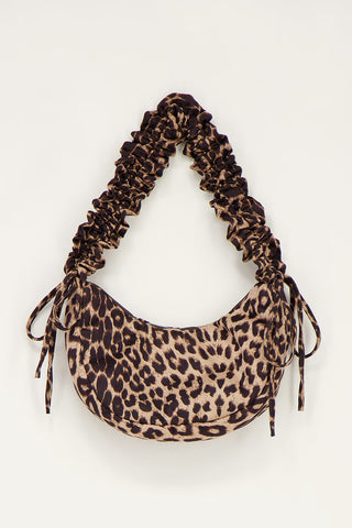 Verstellbare Tasche mit Leo Muster