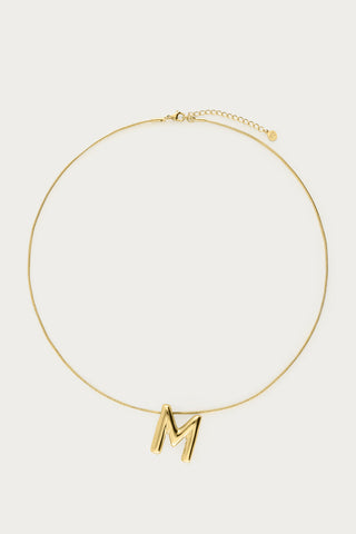 Bustabenkette - Gold/Silber