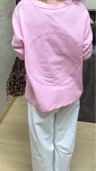 smiley-sweater-theshirtproject-asmo-smiley-damen-sweater-pink